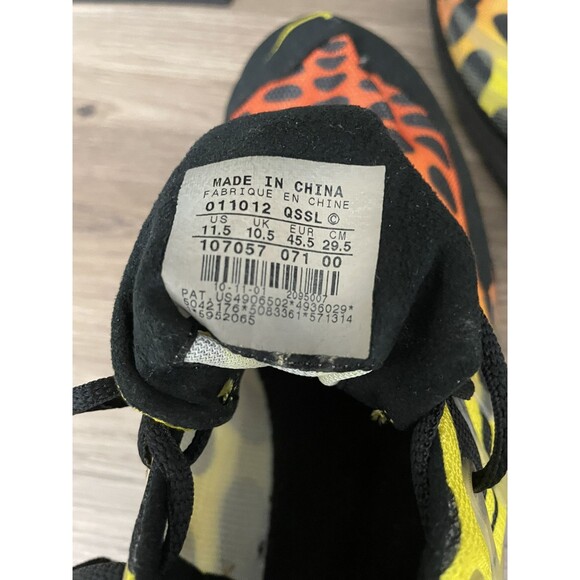 Nike Spotted spikes  running sprinting shoes  yellow orange track field 11.5 - Picture 8 of 9